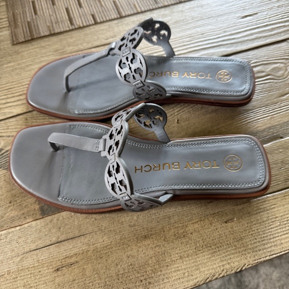 Tori Burch light Blue Sandal - Picture 4 of 4